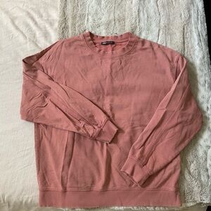 Zara Women's Dusty Pink Sweatshirt